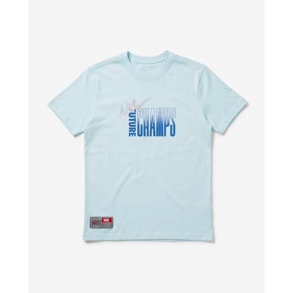 Nike Other - Nike Future Champs Light Blue Graphic T-Shirt Mens Short Sleeve Crewneck‎ Tee